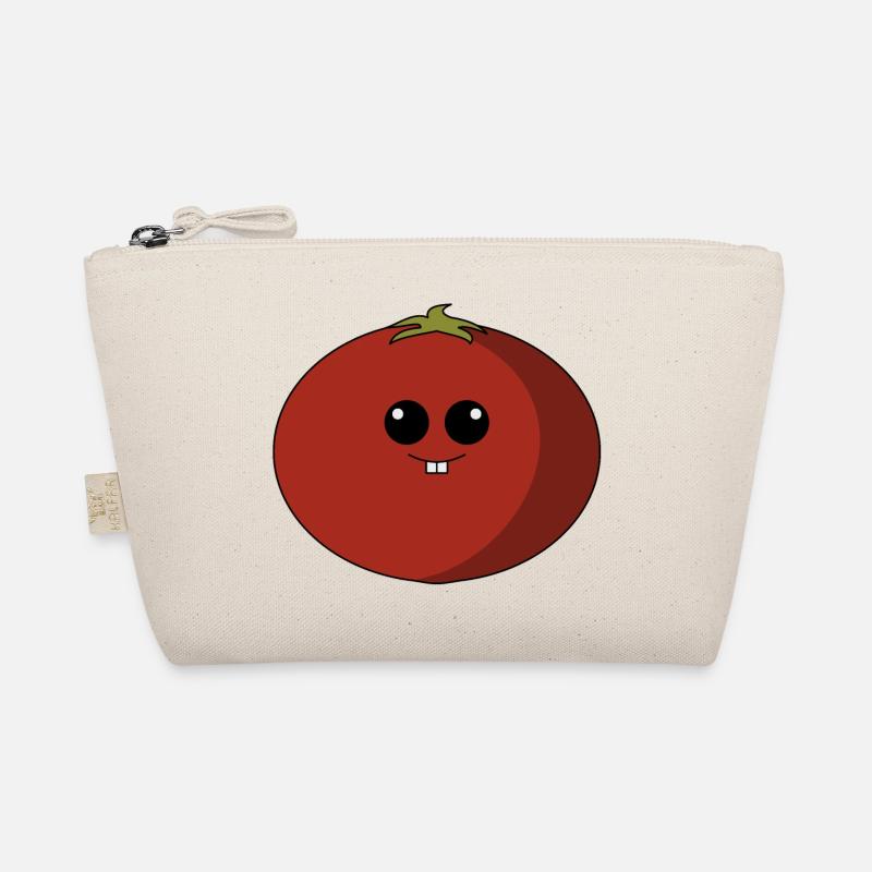 Tomate mit Gesicht Bio-Täschchen
