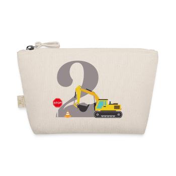 2e anniversaire pelleteuse - Trousse biologique - nature - Devant