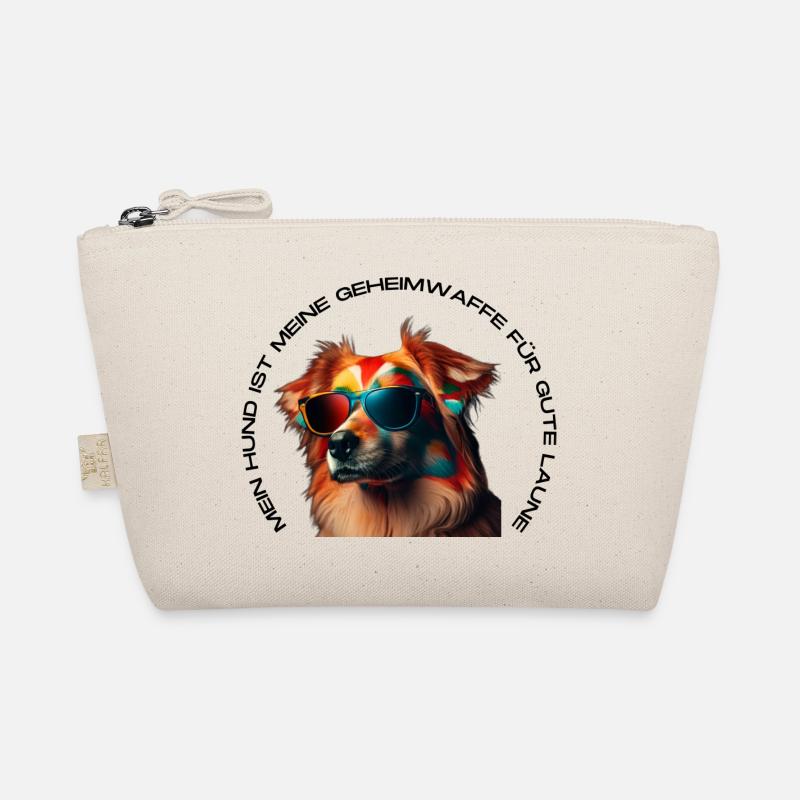 Hunde Liebhaber - Bio-Täschchen - Natur