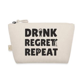 Drink Regret Repeat. - Trousse biologique - nature - Devant