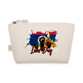 Laos Lao Laotian Flag Elephant Lao I Cadeau - Trousse biologique - nature - Devant
