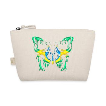 Brazil Country Flag Official States Continent - Organic Pouch - nature - Front