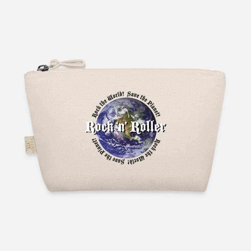 Rock the World Save the Planet - Bio-Täschchen - Natur