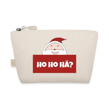 weihnachtsmann hohohä - Bio-Täschchen - Natur - Vorne
