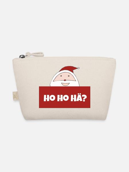 weihnachtsmann hohohä - Bio-Täschchen - Natur