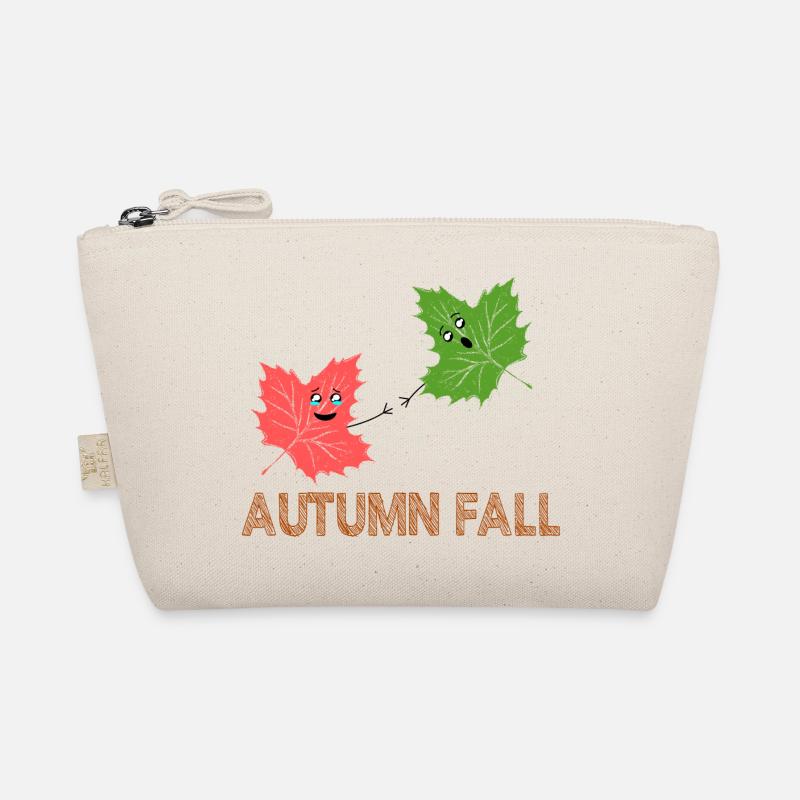 Automne Automne Drôle Feuille D’érable Blague Cartoon Design Trousse biologique