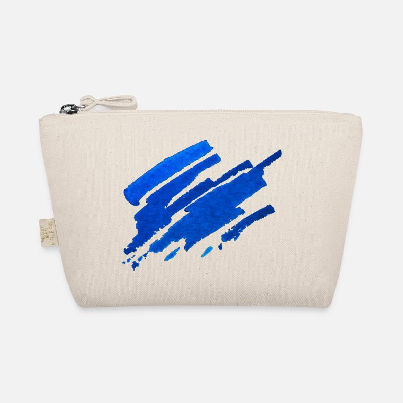 Farbe - Blau - Abstrakt - Bio-Täschchen - Natur