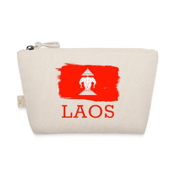 Laos Laotian Laotian Elephant Lao I Gift - Organic Pouch - nature - Front