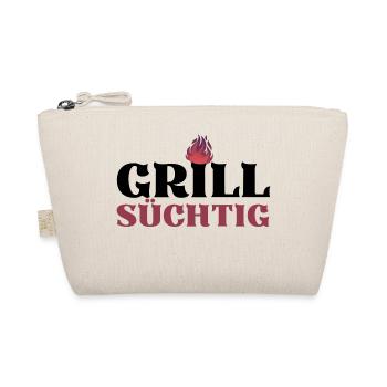 GRILLSÜCHTIG (1) - Bio-Täschchen - Natur - Vorne