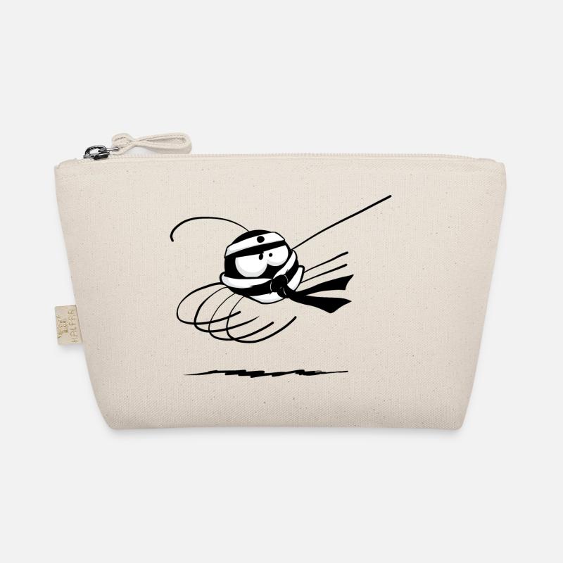 Beth the Spider - Karate (no text) Organic Pouch