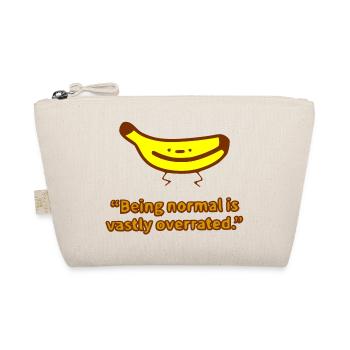 funny banana drama! - Bio-Täschchen - Natur - Vorne