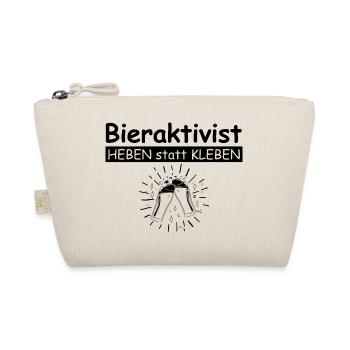 Bieraktivist, heben statt kleben | Bier, grillen - Bio-Täschchen - Natur - Vorne