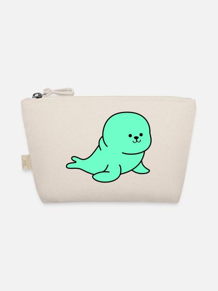 seal - Organic Pouch - nature - Front