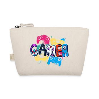Colorful Gamer Controller Art Style Poster - Organic Pouch - nature - Front