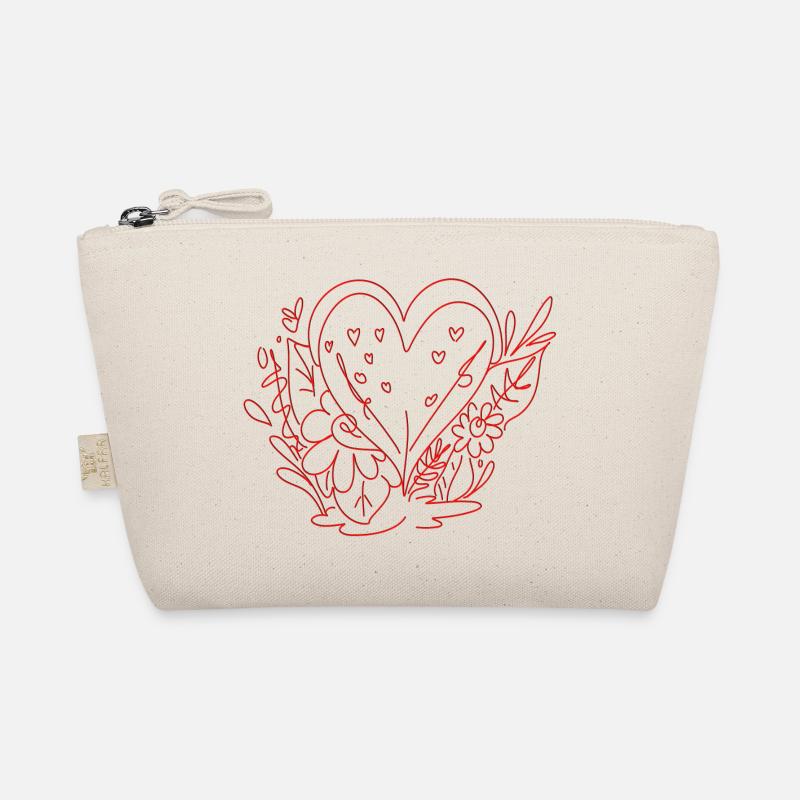 Aimez-moi la Saint-Valentin Joyeux Valentin Saint-Valentin Trousse biologique