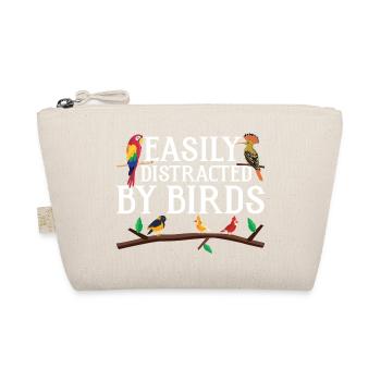 Easily Distracted by Birds - Organic Pouch - nature - Front
