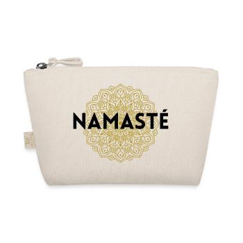Namaste Mandala Gold - Organic Pouch - nature - Front