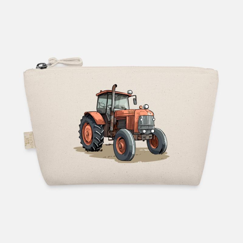 Orange Tractor Organic Pouch
