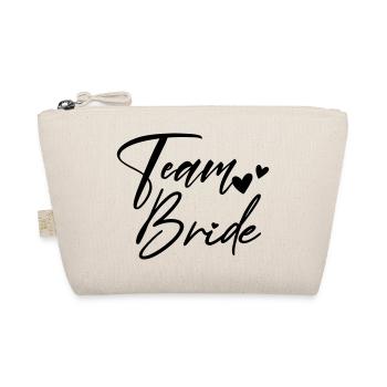 TEAM BRIDE Junggesellenabschied - Bio-Täschchen - Natur - Vorne