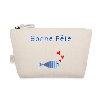 GRANNY. MOTHER'S DAY. HAPPY GRANNY'S DAY. I LOVE YOU - Organic Pouch - nature - Front