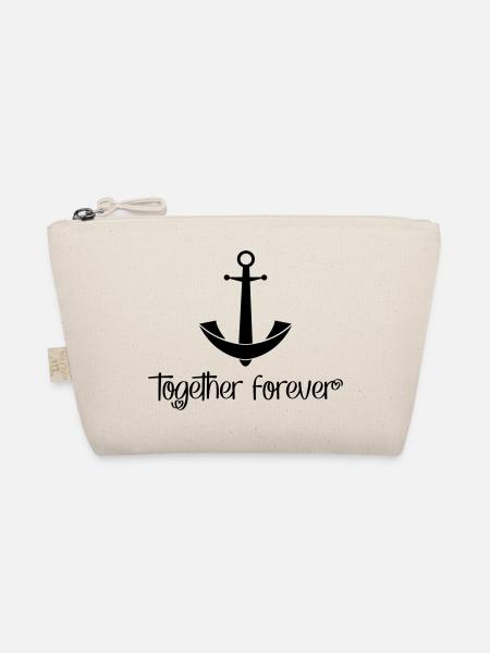 Together Forever - Organic Pouch - nature - Front