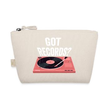 Vous avez des disques ? Vinyle Fan Vintage - Trousse biologique - nature - Devant