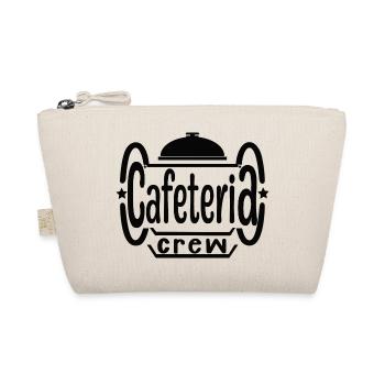 lustiges Cafeteria-Crew-Design - Bio-Täschchen - Natur - Vorne