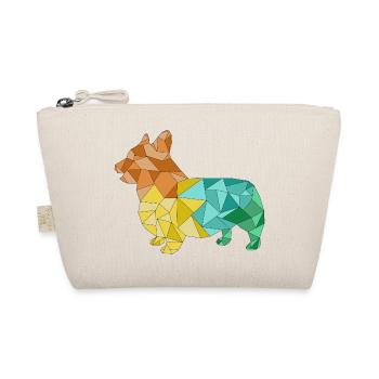CORGI geometrisch bunt - Bio-Täschchen - Natur - Vorne