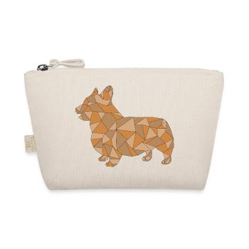 CORGI geometric - Organic Pouch - nature - Front