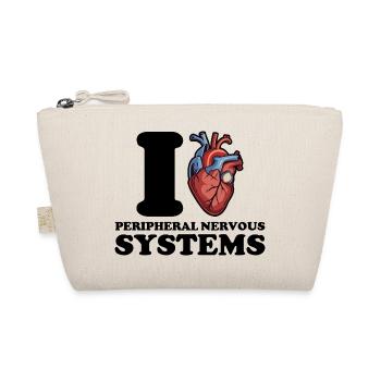 I love peripheral nervous systems - Organic Pouch - nature - Front