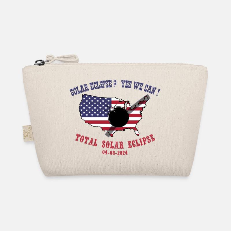 Total Solar Eclipse 2024 Organic Pouch
