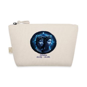Signe du zodiaque Gémeaux F Date - Trousse biologique - nature - Devant