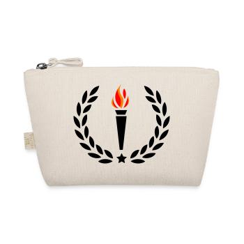 Feuer Fackel - Bio-Täschchen - Natur - Vorne