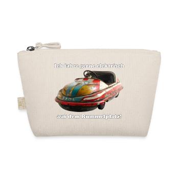 E-car drivers break out in a sweat - Organic Pouch - nature - Front