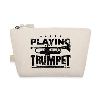 Quote Trumpet - Organic Pouch - nature - Front
