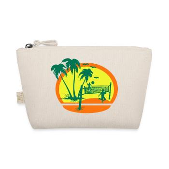 Volleyball de plage au coucher du soleil - Trousse biologique - nature - Devant