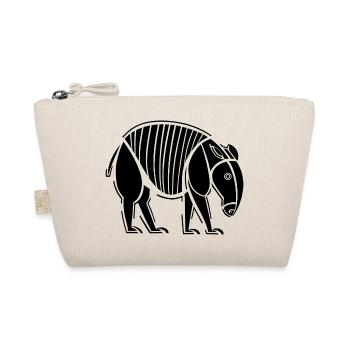 Tapir - Bio-Täschchen - Natur - Vorne