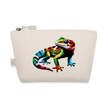 Gecko - Organic Pouch - nature - Front