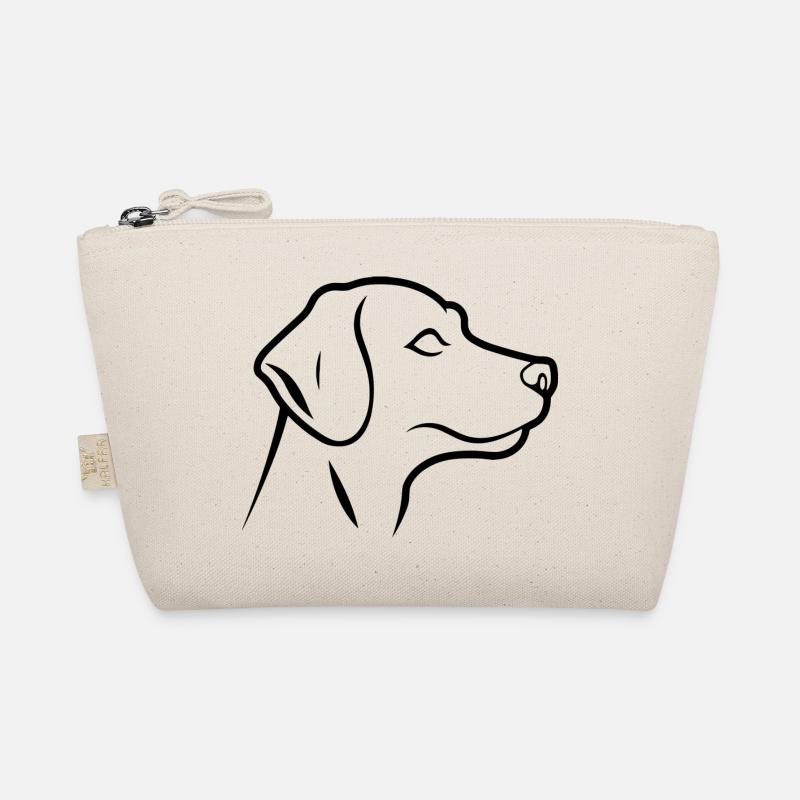 Hundekopf Bio-Täschchen