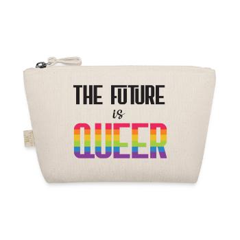 LGBTQ Pride Month - The Future is Queer - Organic Pouch - nature - Front