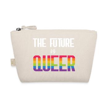 LGBTQ Pride Month - The Future is Queer - Organic Pouch - nature - Front