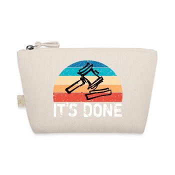 He's decided vintage sunset - Organic Pouch - nature - Front