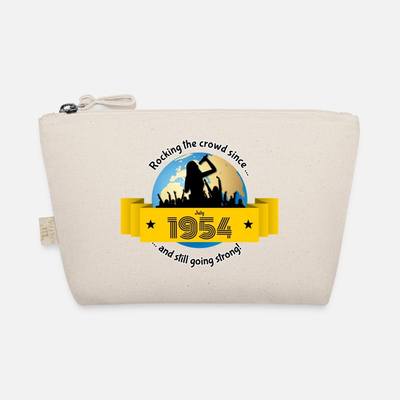 70. Geburtstag Rocking the crowd since 07/1954 Organic Pouch