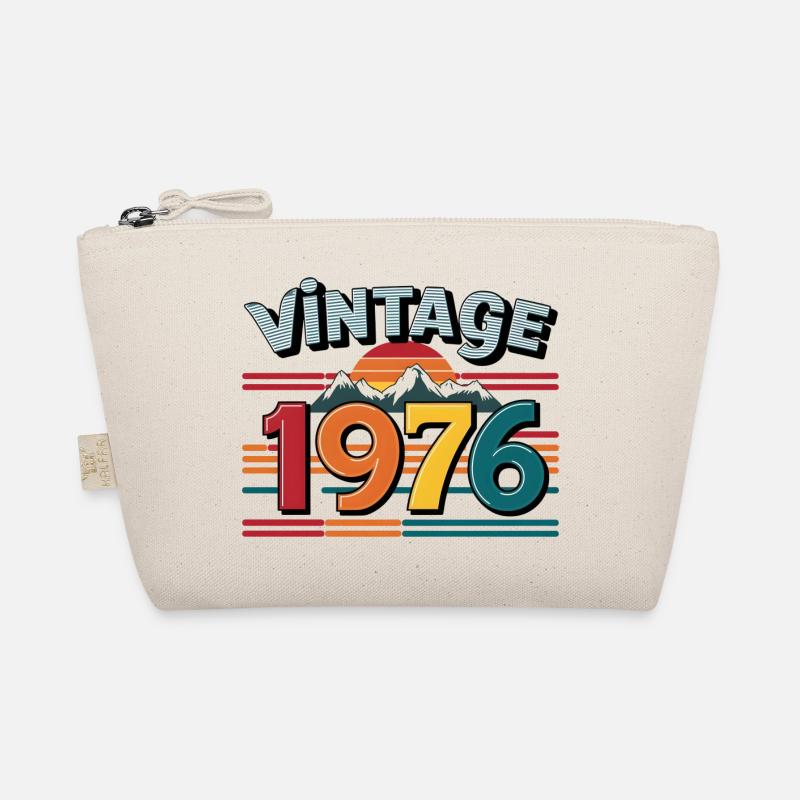Vintage 1976 47 Year Old Birthday Gift Man Fe Organic Pouch