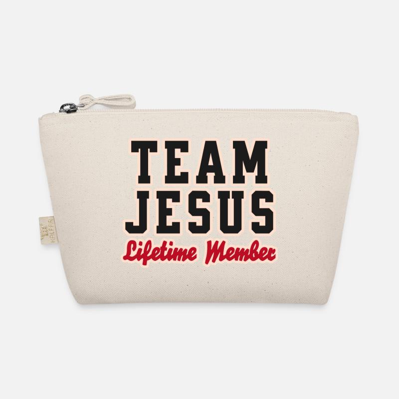 Team Jesus Lifetime Member Design Organic Pouch