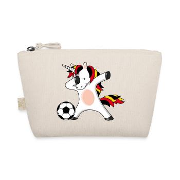 Licorne de football Allemagne Belgique Championnat d’Europe Coupe du monde - Trousse biologique - nature - Devant