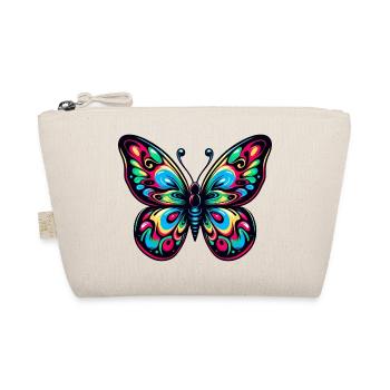 Bunter Schmetterling - Bio-Täschchen - Natur - Vorne