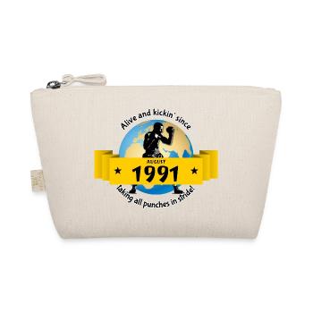 33. Anniversaire Vivant et kickin depuis 08/1991 - Trousse biologique - nature - Devant