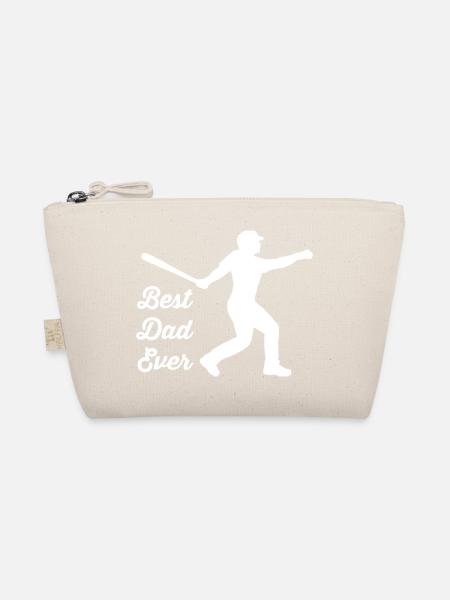 Baseball - Bio-Täschchen - Natur - Vorne