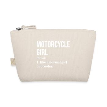 Motorrad Motorrad Motorrad Motorrad - Bio-Täschchen - Natur - Vorne